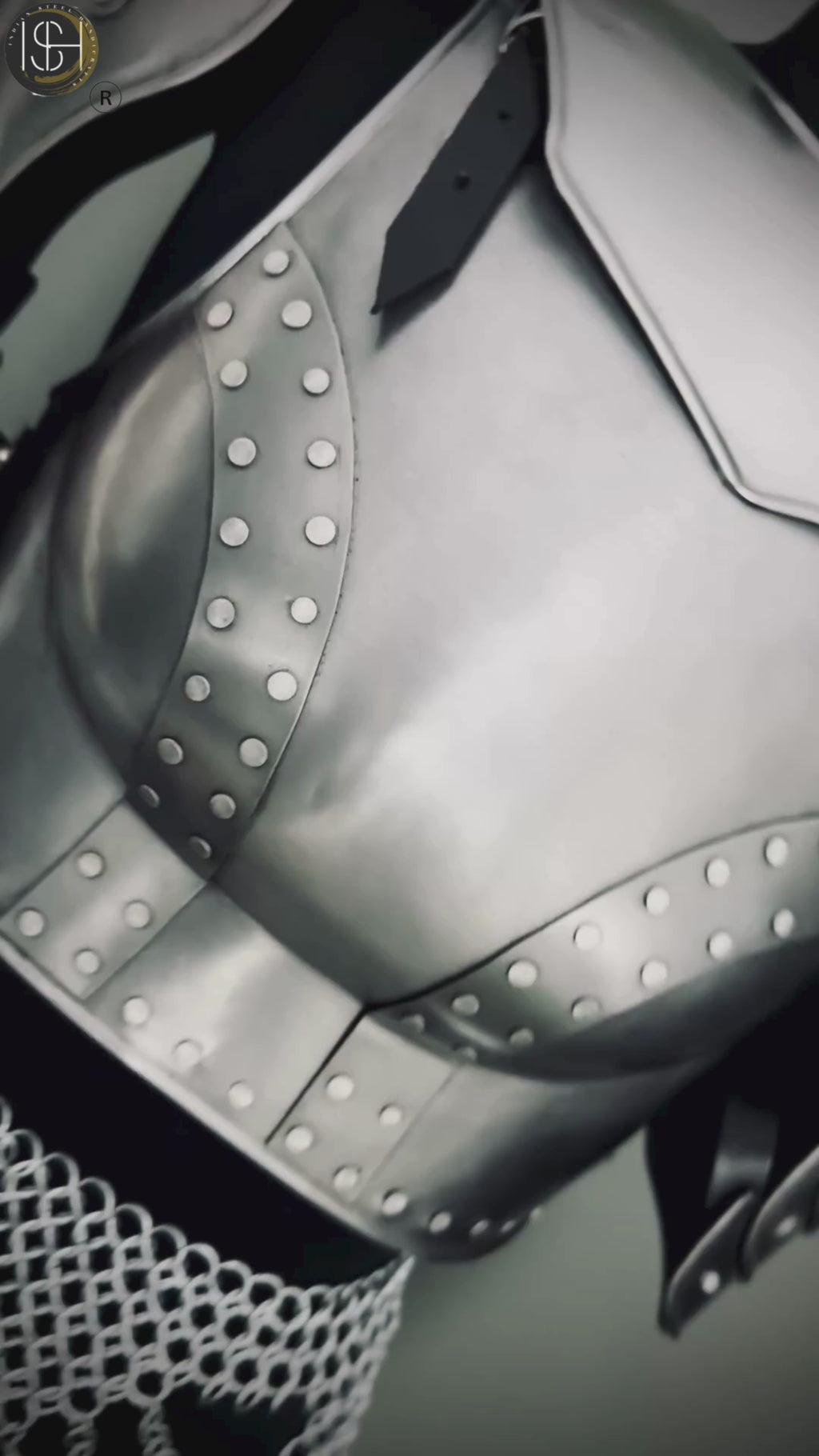 🛡️ Steel Lady Knight Armor — Medieval Costume for LARP, SCA & Cosplay 🛡️