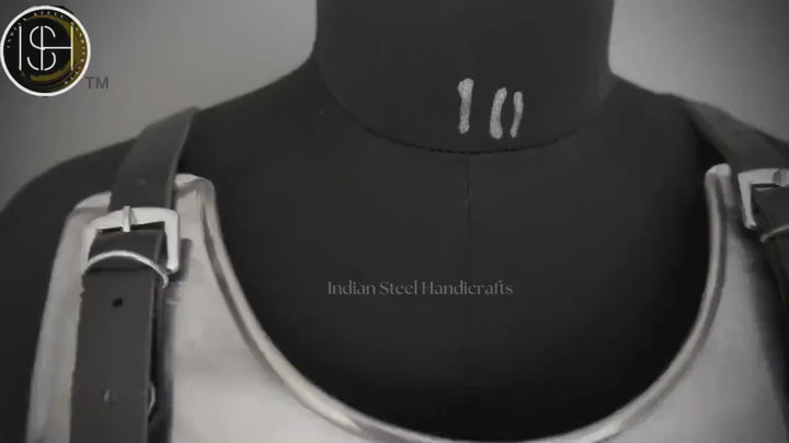 Steel Lady Cuirass Armor: Medieval Knight Cosplay - LARP SCA