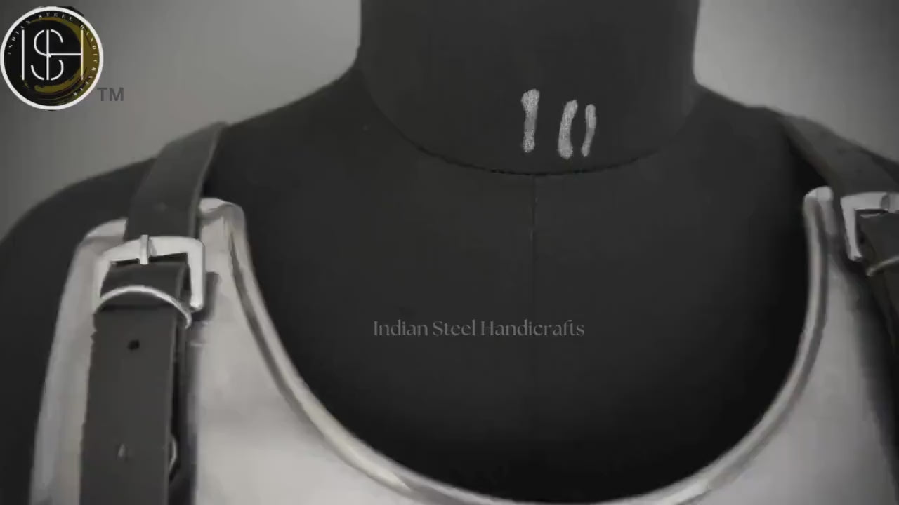 Steel Lady Cuirass Armor: Medieval Knight Cosplay - LARP SCA