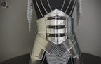 Steel Corset Armor: Medieval Chainmail Top & Skirt - SCA LARP Cosplay