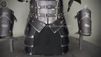 Medieval Steel Cuirass Armor: Antique Lady Cosplay Set, LARP SCA