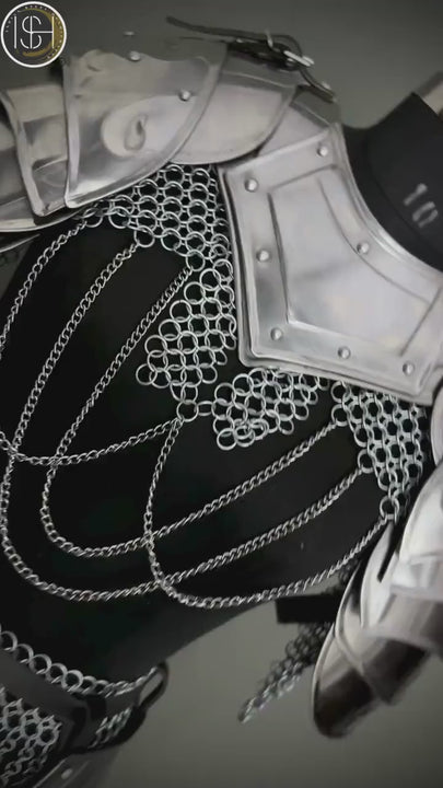 Brave Lady Knight Armor Set: Steel Medieval Cosplay - LARP SCA