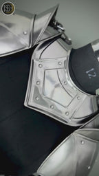 Medieval Knight Steel Gorget & Pauldron Armor 🛡️ | Perfect for LARP, Cosplay & Costume Events⚔️